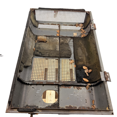 Motorlucka över motor